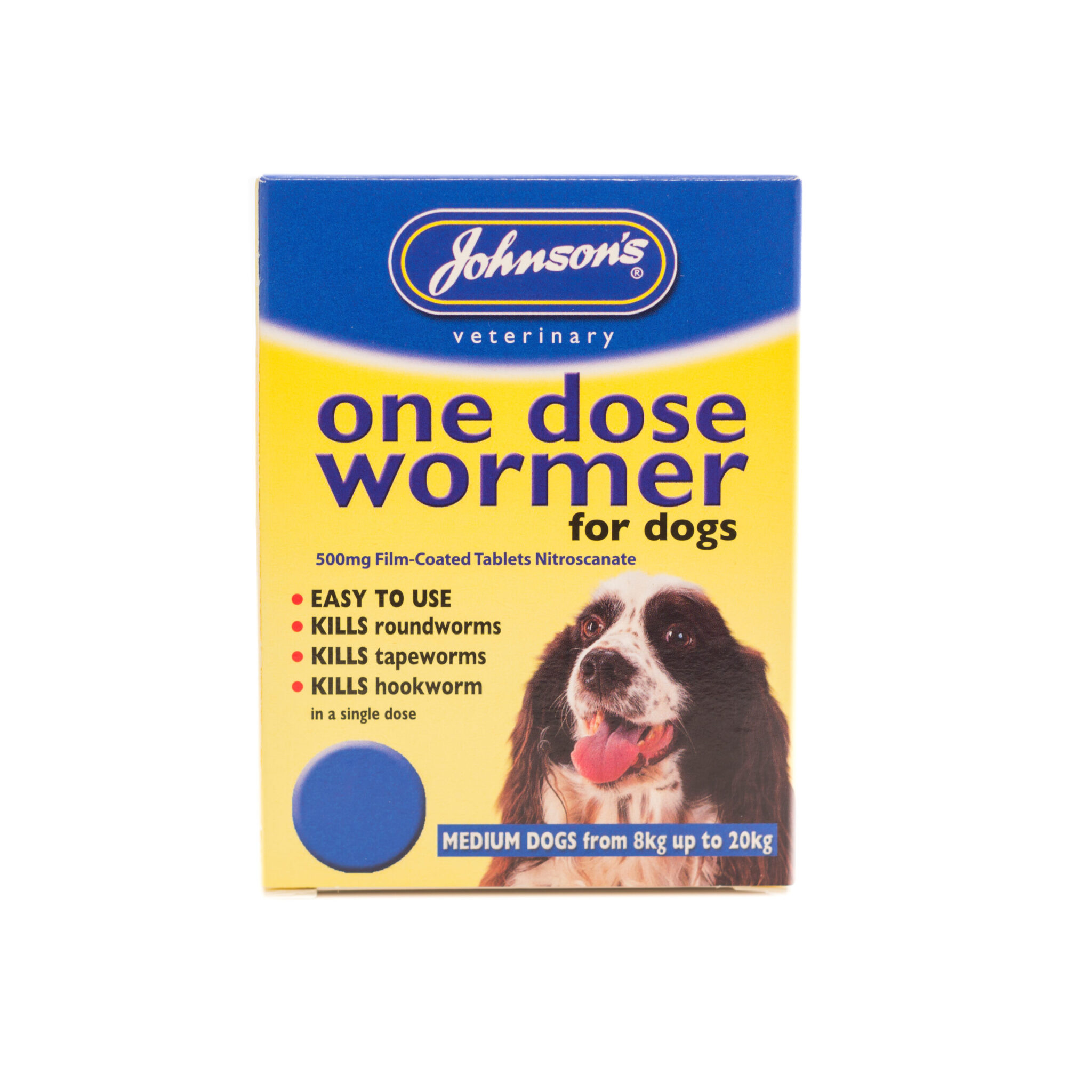 Johnson's Dog Worming Tablets Alan's Pet Shop