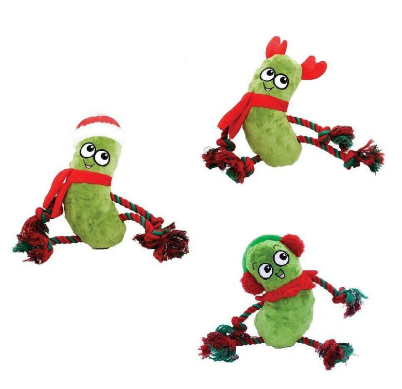 Holly & Robin Pickle Dog Toy Alan's Pet Shop