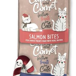 Cupid & Comet - Christmas Dinner Cat Stocking