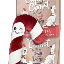 Cupid & Comet - Christmas Dinner Dog Stocking