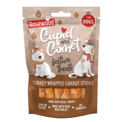 Cupid & Comet - Dog Turkey & Carrot Twists